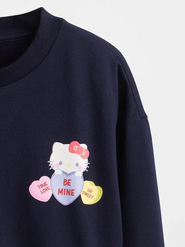 Sudadera infantil Vintagesoft con mangas dolman