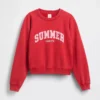 Sudadera oversize con logo Raglán de GAP × Summer Fridays