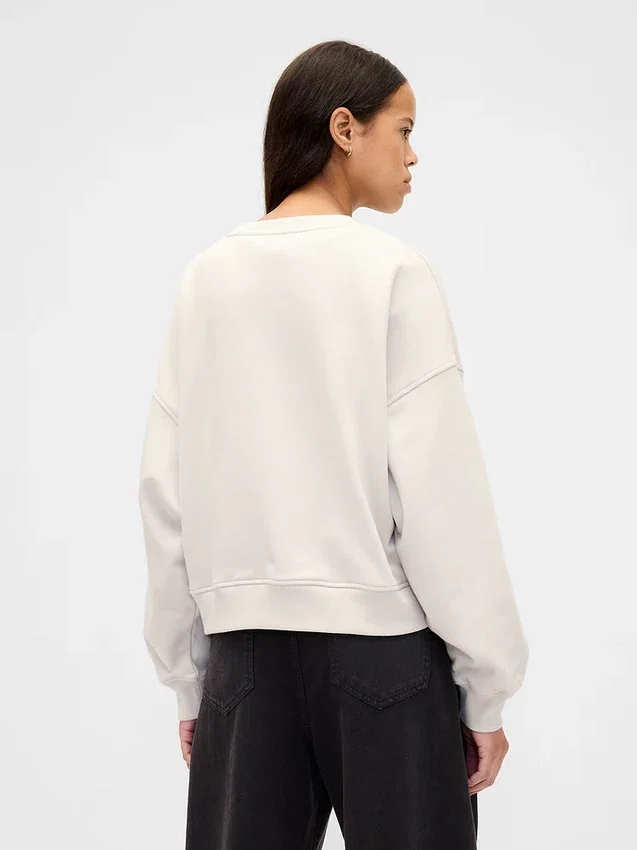 Sudadera oversize de felpa francesa gruesa