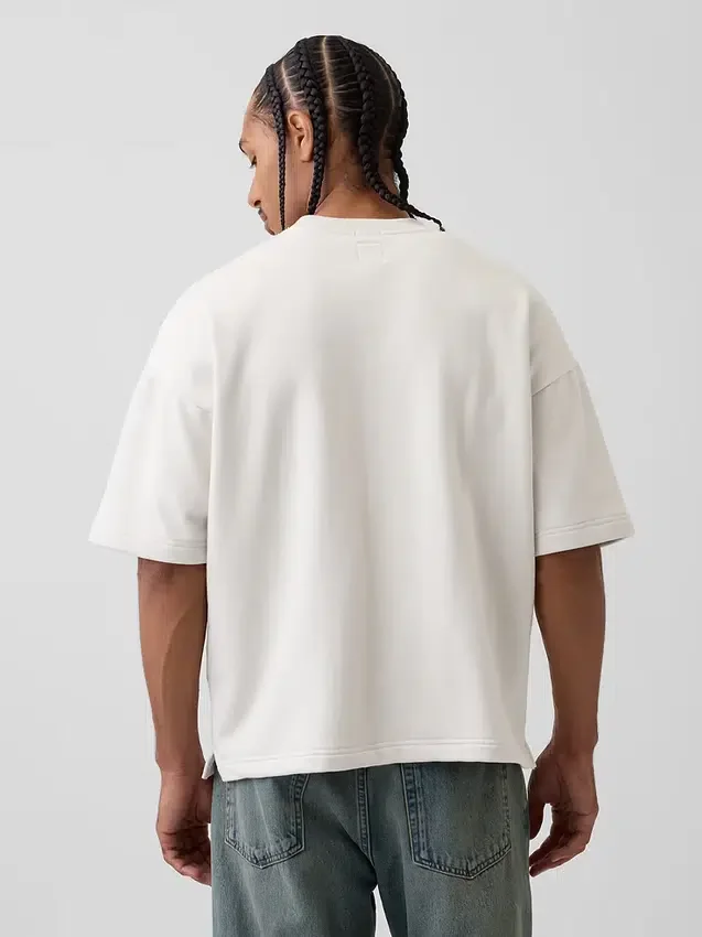 Sudadera oversize de felpa francesa gruesa