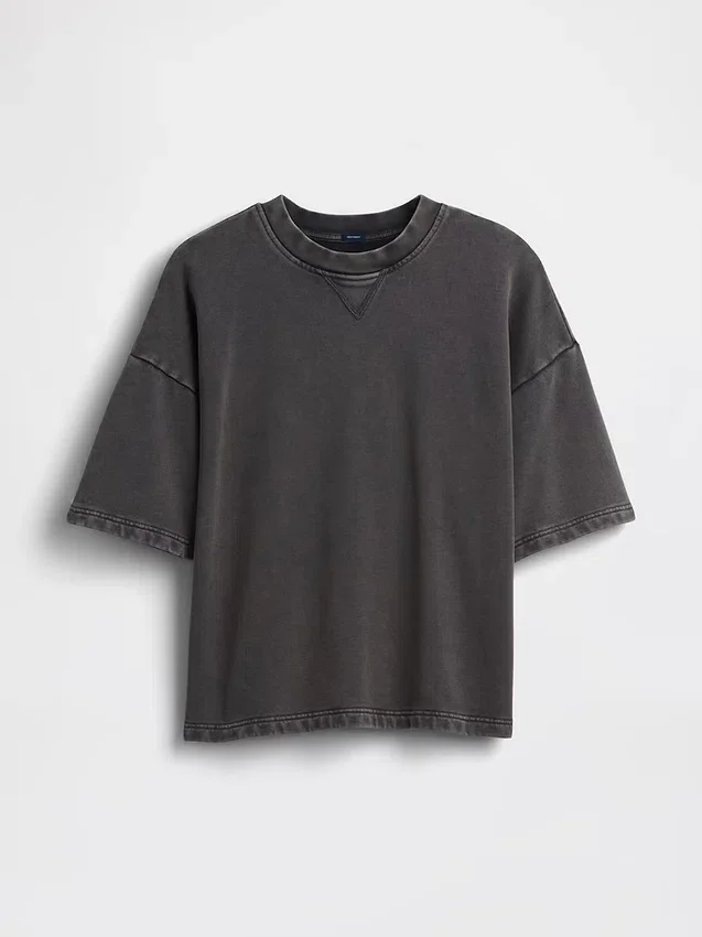 Sudadera oversize de felpa francesa gruesa