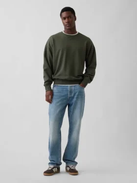 Sudadera oversize de felpa francesa gruesa para adultos
