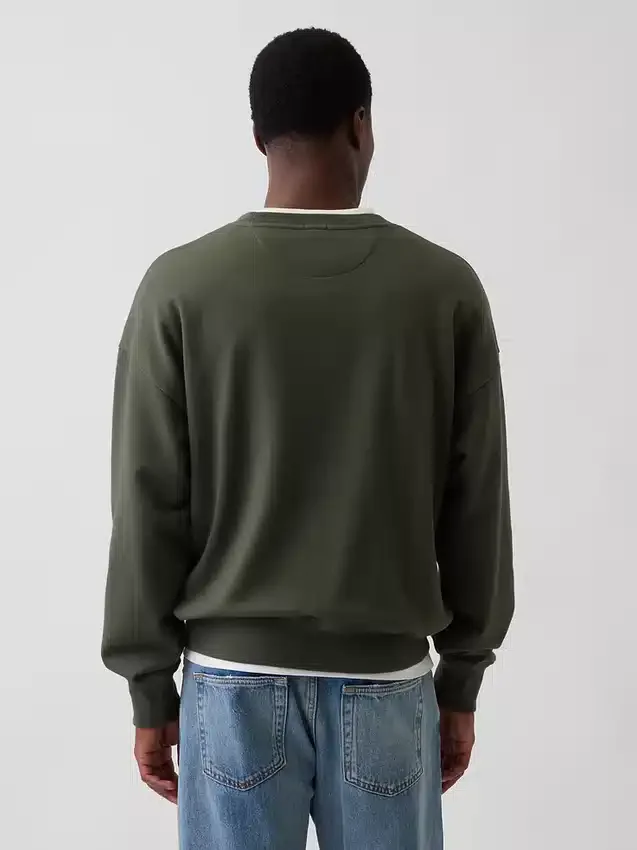 Sudadera oversize de felpa francesa gruesa para adultos