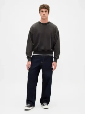 Sudadera oversize de peso pesado para adultos