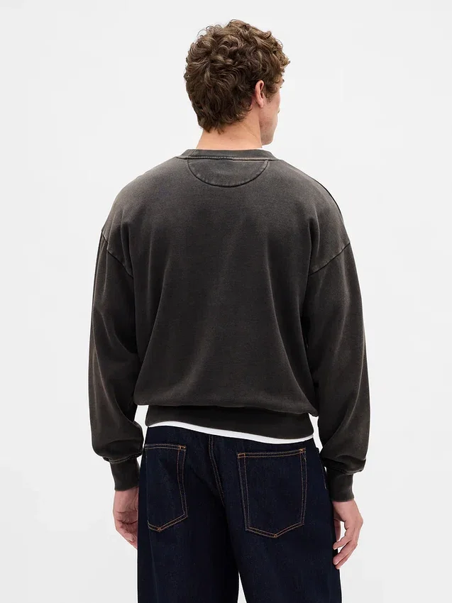 Sudadera oversize de peso pesado para adultos