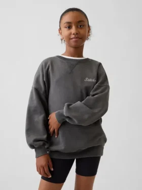 Sudadera oversize Vintagesoft para niños de GAP × Disney