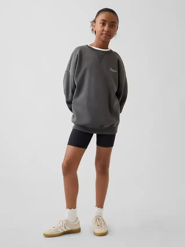 Sudadera oversize Vintagesoft para niños de GAP × Disney