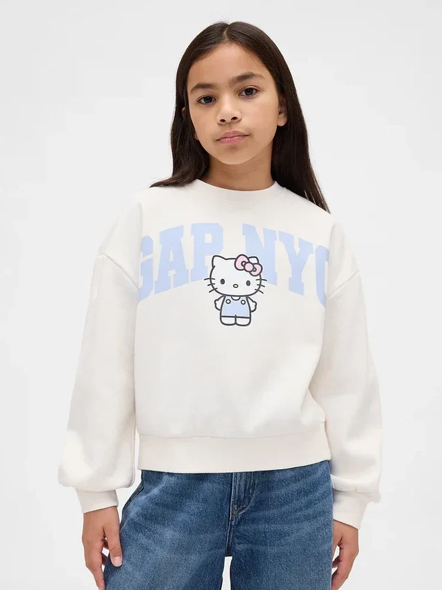 Sudadera para niños Vintagesoft con el logotipo de Hello Kitty