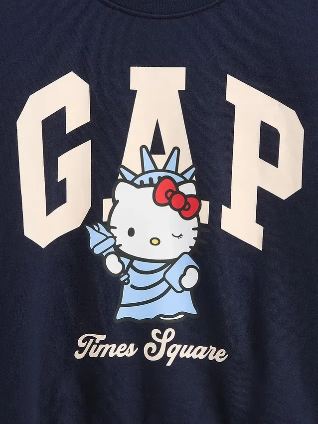 Sudadera para niños Vintagesoft con el logotipo de Hello Kitty