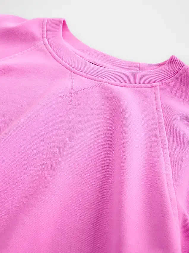 Sudadera raglán de felpa Vintagesoft
