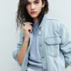Chaqueta de camisa estilo western