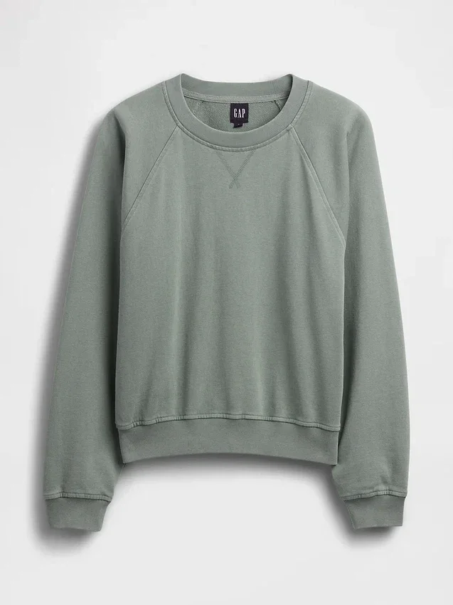 Sudadera raglán de felpa Vintagesoft