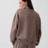 Sudadera túnica oversize de cuello alto Vintagesoft