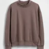 Sudadera túnica oversize de cuello alto Vintagesoft