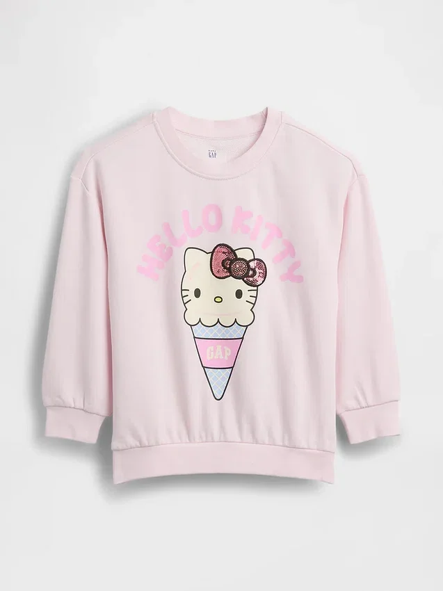 Sudadera Vintagesoft Hello Kitty para niños pequeños