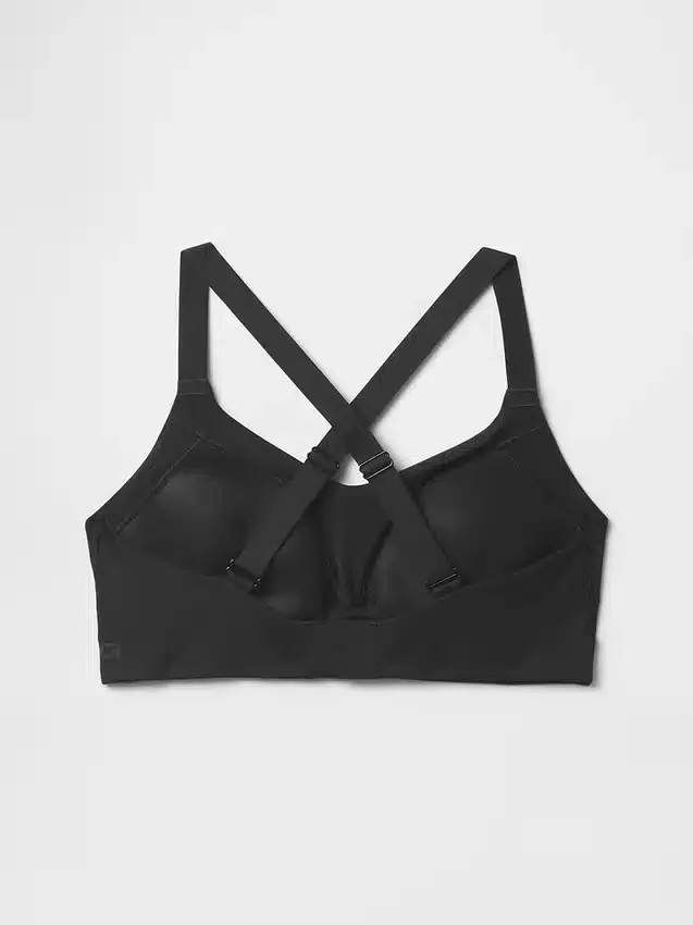 Sujetador deportivo GapFit Power de alto impacto con tirantes cruzados