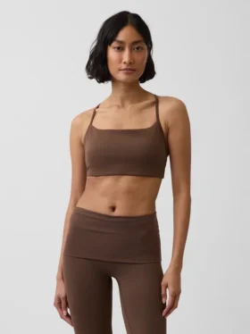 Sujetador deportivo GapFit Smooth con espalda cruzada