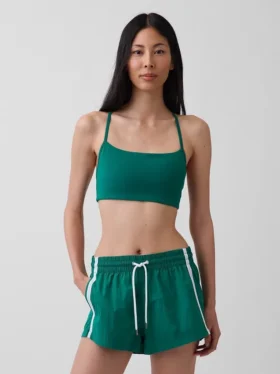 Sujetador deportivo GapFit Smooth con espalda cruzada