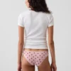 Tanga cheeky de algodón orgánico elástico súper suave