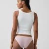 Tanga cheeky de algodón orgánico elástico súper suave