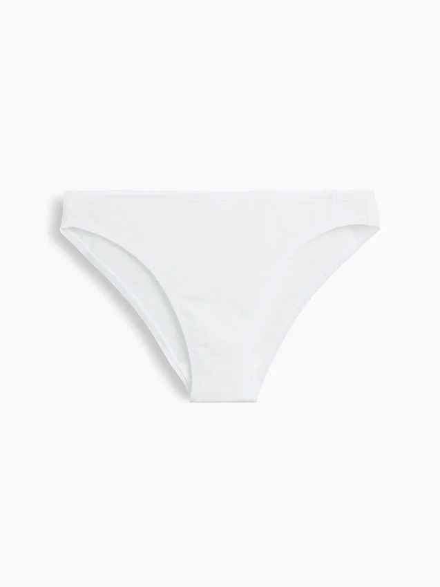 Tanga cheeky de algodón orgánico elástico súper suave