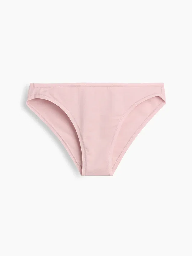Tanga cheeky de algodón orgánico elástico súper suave