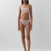 Tanga de algodón orgánico elástico