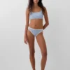 Tanga de algodón orgánico elástico