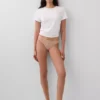 Tanga de algodón orgánico elástico