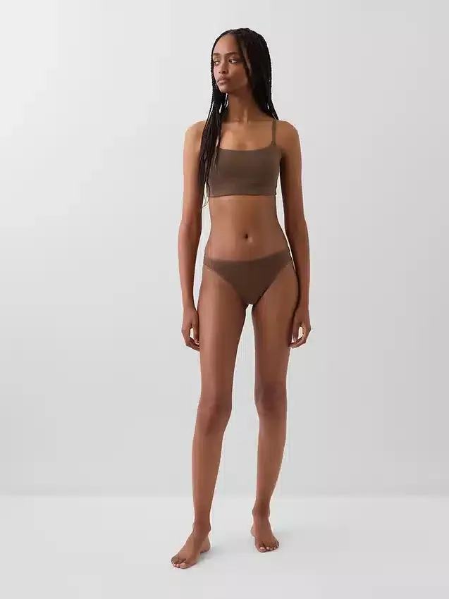 Tanga de algodón orgánico elástico