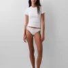 Tanga de algodón orgánico elástico