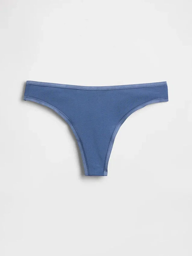 Tanga de algodón orgánico elástico