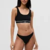 Tanga de algodón orgánico elástico (paquete de 3)
