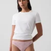 Tanga de algodón orgánico elástico súper suave