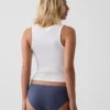 Tanga de algodón orgánico elástico súper suave