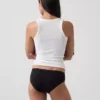 Tanga de algodón orgánico elástico súper suave
