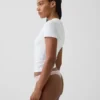 Tanga de algodón orgánico elástico súper suave