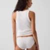Tanga de algodón orgánico elástico súper suave