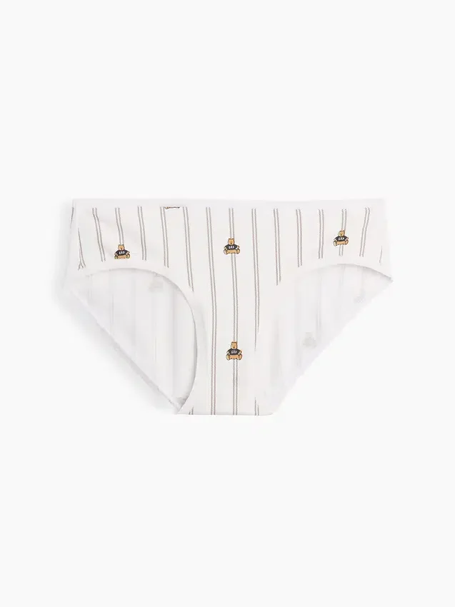 Tanga de algodón orgánico elástico súper suave