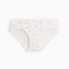 Tanga de algodón orgánico elástico súper suave