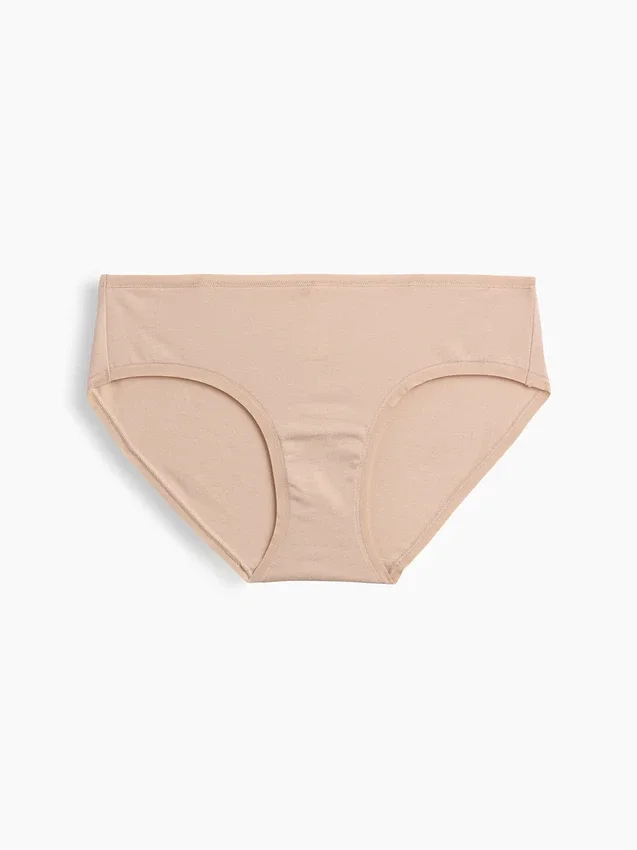 Tanga de algodón orgánico elástico súper suave