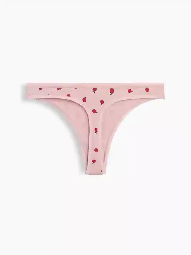 Tanga de algodón orgánico elástico súper suave