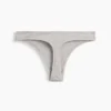 Tanga de algodón orgánico elástico súper suave