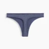 Tanga de algodón orgánico elástico súper suave