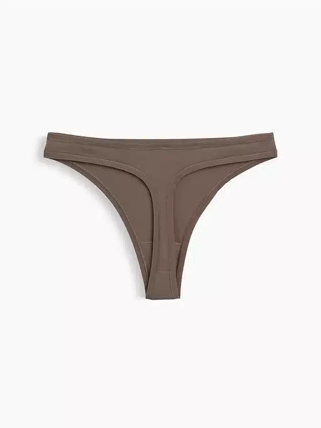 Tanga de algodón orgánico elástico súper suave