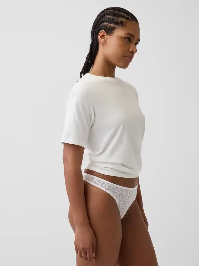 Tanga de encaje