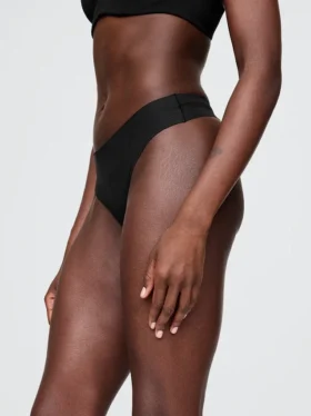 Tanga invisible de algodón orgánico elástico