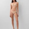Tanga invisible de algodón orgánico elástico