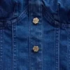 Top corsé de mezclilla GAP × Hfr de Atelier Ndigo