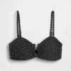 Top de bikini bandeau convertible